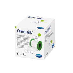 Hartmann Omnisilk Hypoallergenic Tape for Sensitive Skin for Wounds 1.97 in (5 cm) 5 M