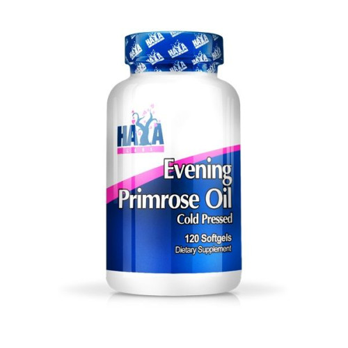 Haya Labs Evening Primrose Oil for Pms and Menopause 500 mg 120 Softgel Capsules