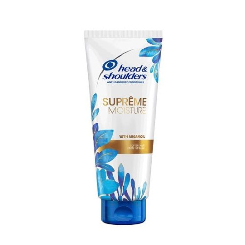 Head & Shoulders Supreme Moisture Moisturizing Conditioner with Argan Oil for Dry Hair 7.44 fl oz (220 ml)