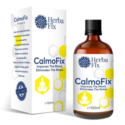 Herbafix Calmofix for the Nervous System Reduces Anxiety and Stress 3.38 fl oz (100 ml)
