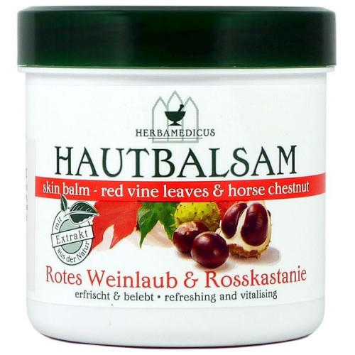 Herbamedicus Balm with Vine Leaves and Horse Chestnut 8.45 fl oz (250 ml)