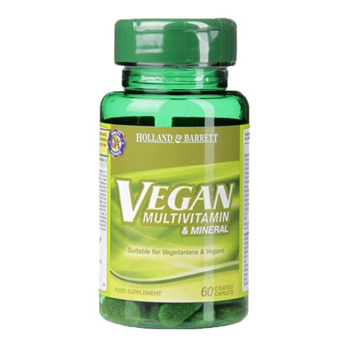 Holland and Barrett Vegan Multivitamins and Minerals for Optimal Health 60 Tablets