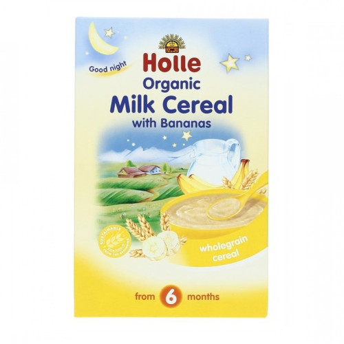 Holle Organic Baby Porridge with Milk and Banana 6+ Months 8.82 oz (250 g)