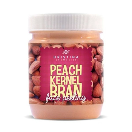 Hristina Toilet Bran for Face with Peach Pits 7.05 oz (200 g)
