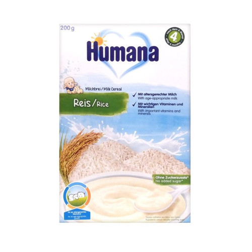 Humana Rice Cereal 4+ Months 7.05 oz (200 g)