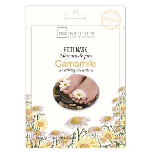 IDC Institute Camomile Hydrating Foot Mask with Chamomile 1.41 oz (40 g)