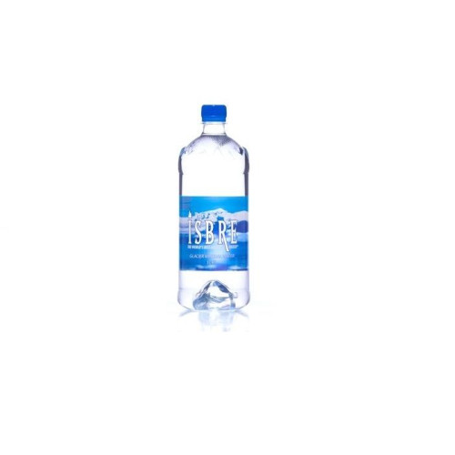 Isbre Pure and Natural Natural Mineral Water from Glacier 33.81 fl oz (1000 ml)