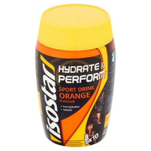 Isostar Isotonic Powder Drink Orange Flavor 14.11 oz (400 g)