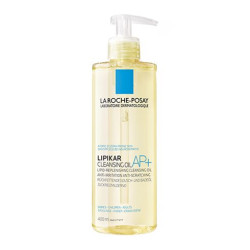 La Roche Posay Lipikar AP+ Lipid-replenishing Cleansing Oil for Shower and Bath 13.53 fl oz (400 ml)