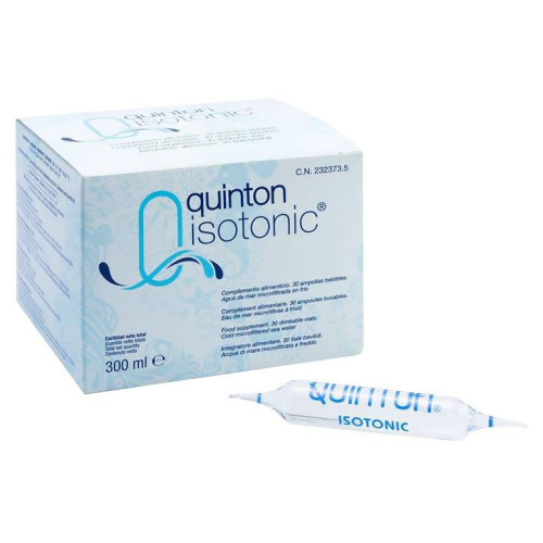 Quinton Isotonic for Electrolyte Balance in the Body 0.34 fl oz (10 ml) 30 Ampoules for Drinking
