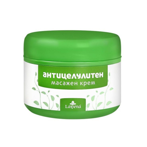 Lavena Anti-Cellulite Massage Cream with 5 Essential Oils 8.12 fl oz (240 ml)