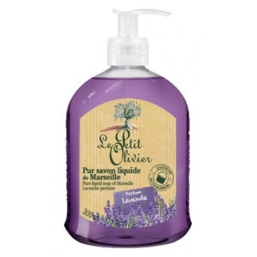 Le Petit Olivier Marseille Liquid Soap with Lavender 10.14 fl oz (300 ml)
