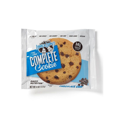 Lenny and Larry's the Complete Cookie Protein Bar with Chocolate Chip Cookie Flavor 3.99 oz (113 g)