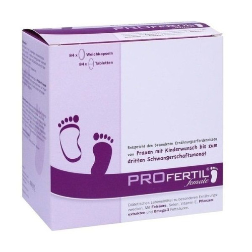 Profertil for Women for Conception Polycystic Ovary Syndrome 84 + 84 Tablets