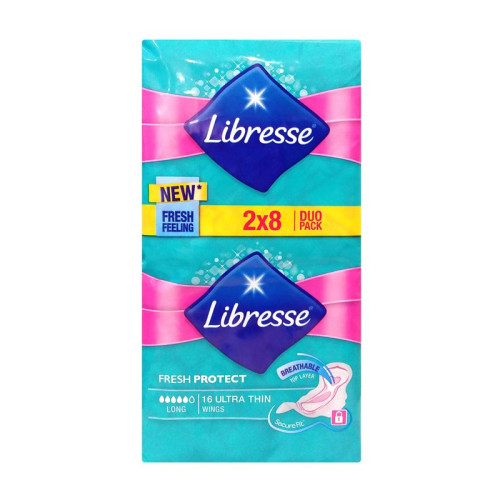 Libresse Ultra Thin Normal Sanitary Pads Duo 16 pcs