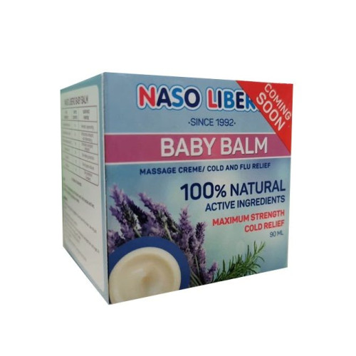 Naso Libero Baby Balm for Babies with Flu and Colds 3.04 fl oz (90 ml)