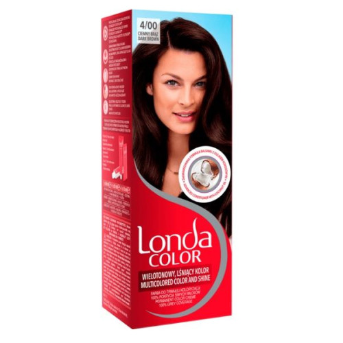 Londa Color Permanent Cream Hair Color 4/00 Satin Inchis