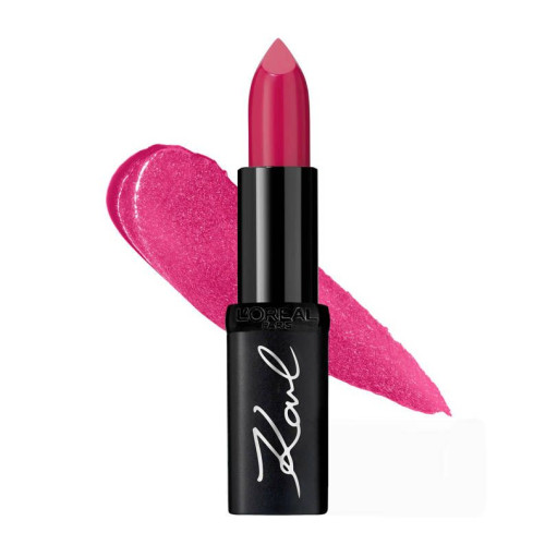 L'oreal Karl Lagerfeld Luxurious Hydrating Lipstick 03 Ironik