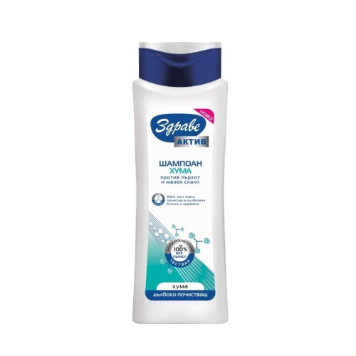Aroma Health Active Nourishing Shampoo with Clay for Dandruff and Oily Scalp 13.19 fl oz (390 ml)
