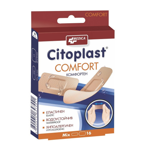 Medica Citoplast Comfort Comfortable Elastic Wound Dressings 16 pcs