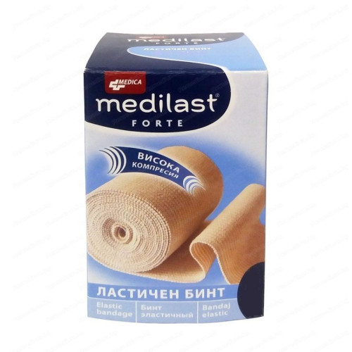 Medica Medilast Forte Elastic Bandage 3.94"/5.47 yd (10 cm/5 m) 1 pc