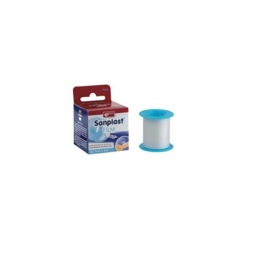 Medica Sanplast Film Breathable Adhesive Tape 1.97"/5.47 yd (5 cm/5 m) 1 pc