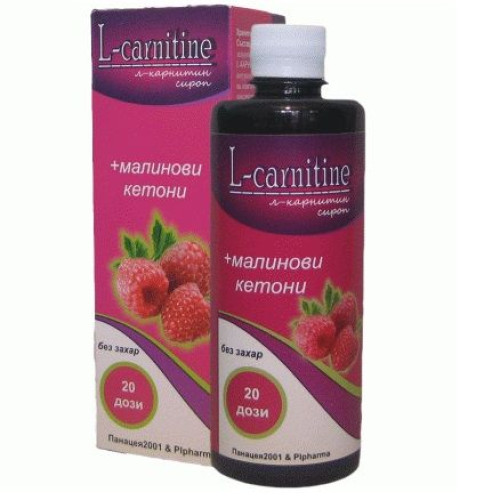 Panacea 2001 L-Carnitine Syrup for Weight Loss and Fat Burning with Raspberry Ketones 13.53 fl oz (400 ml)