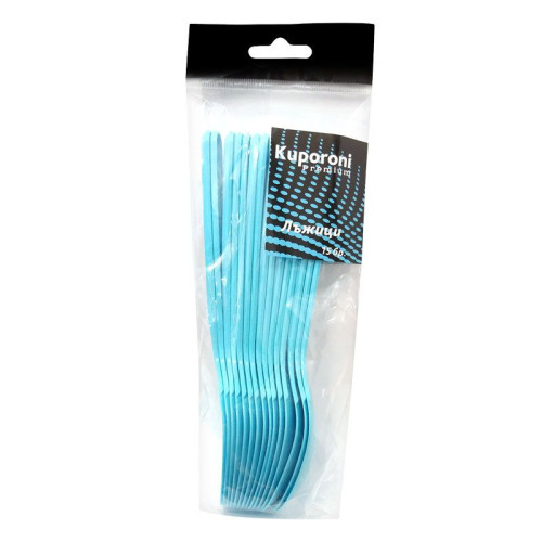 Kuporoni Premium Blue Spoons 15 pcs