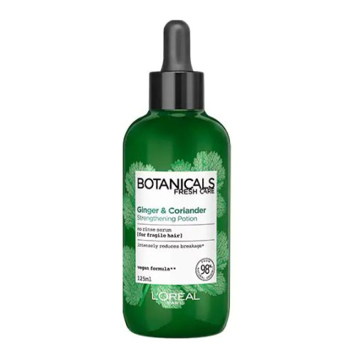 L'oreal Botanicals Fresh Care Ginger and Coriander Strengthening Serum for Thin and Brittle Hair 3.38 fl oz (100 ml)