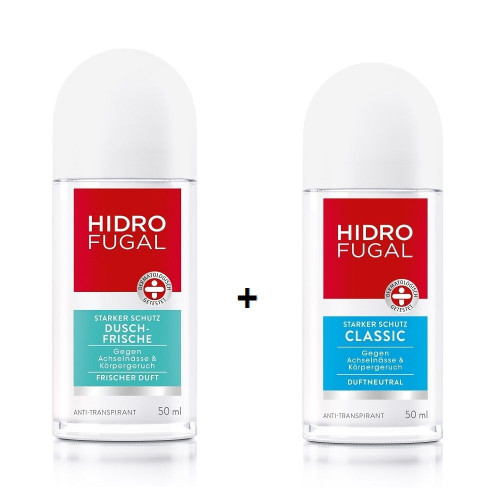 Hidrofugal Promo Anti-Perspiration Set Classic Roll-On and Dusch-Frische Roll-On