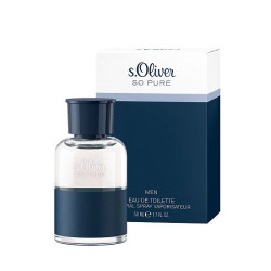 s.Oliver So Pure Eau De Toilette for Men 1.69 fl oz (50 ml)