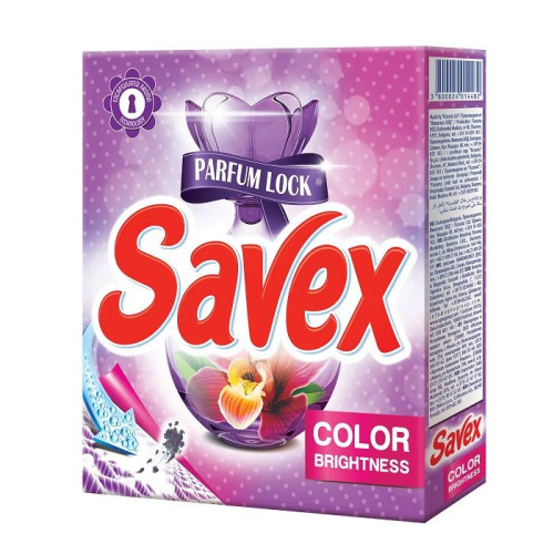 Savex Color Brightness Washing Powder for Colored Clothes 10.58 oz (300 g)