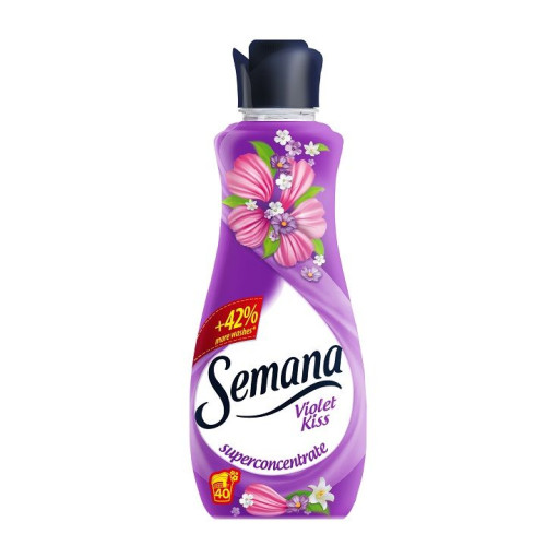 Semana Violet Kiss Concentrated Fabric Softener 33.81 fl oz (1000 ml)