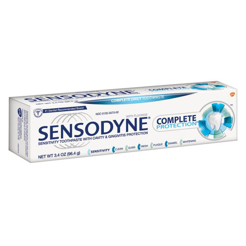 Sensodyne Complete Protection Toothpaste for Sensitive Teeth 2.54 fl oz (75 ml)