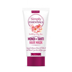 Simply Essentials Monoi De Tahiti Moisturizing Hair Mask with Monoi Oil 5.07 fl oz (150 ml)