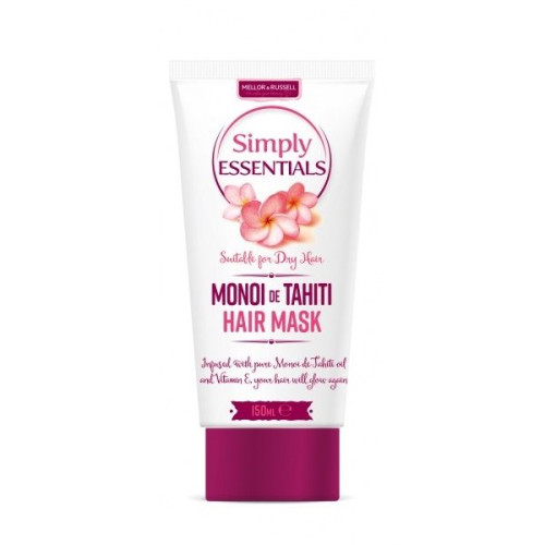 Simply Essentials Monoi De Tahiti Moisturizing Hair Mask with Monoi Oil 5.07 fl oz (150 ml)