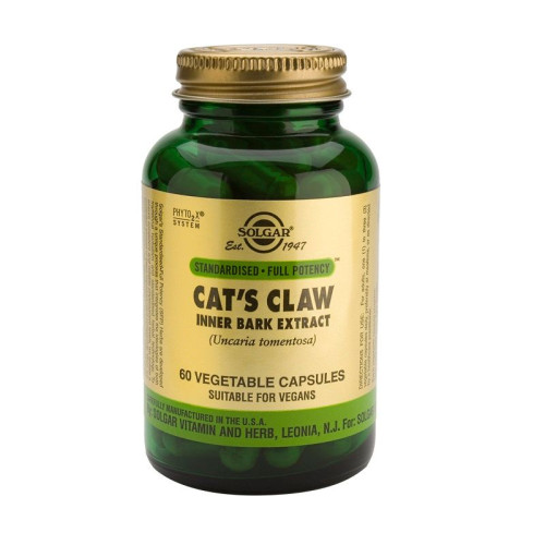 Solgar Cat's Claw for High Immunity and Healthy Bones and Muscles 60 Capsules