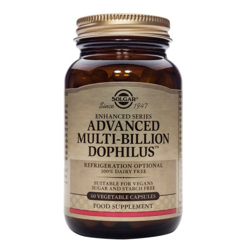 Solgar Dophilus Multi-Billion Dophilus Probiotic 60 Capsules