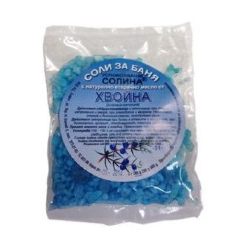 Solina Soothing Bath Salts with Natural Juniper Essential Oil 3.53 oz (100 g)