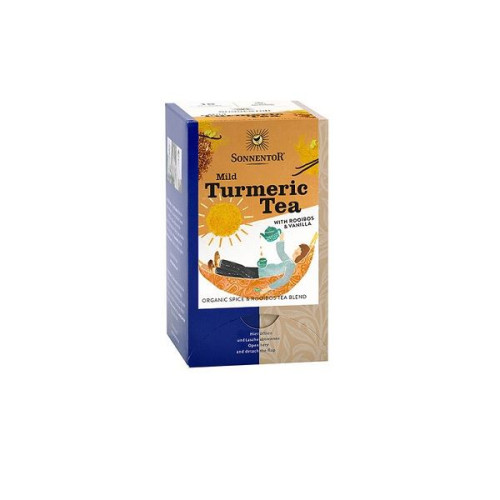 Sonnentor Organic Turmeric Tea with Rooibos and Vanilla 18 Filter Bags