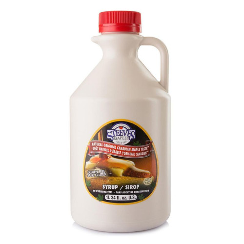 Steeves Maples Grade a Maple Syrup 33.81 fl oz (1000 ml)