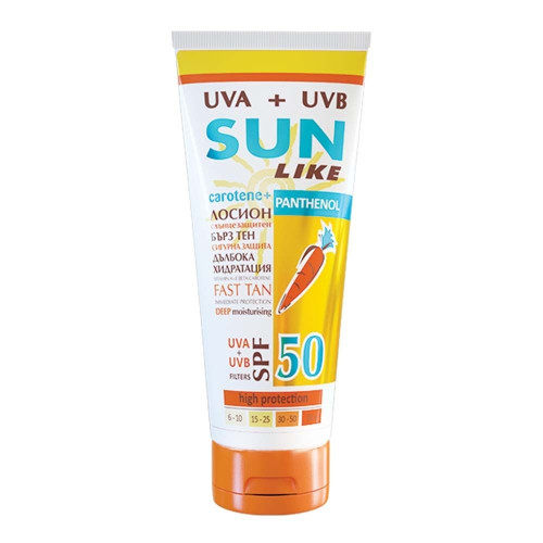 Sun Like Carotene Panthenol Sunscreen Lotion SPF 50 6.76 fl oz (200 ml)