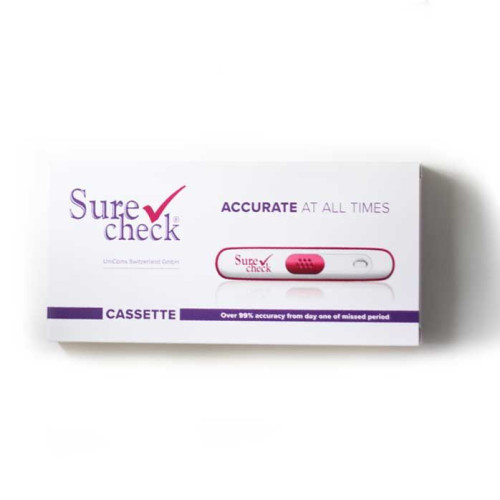 Surecheck Pregnancy Test Cassette Extremely Accurate 1 pc