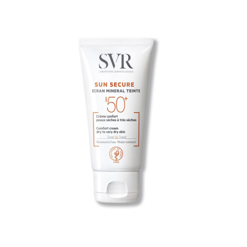 SVR Sun Secure Toning Sunscreen Cream for Dry and Very Dry Skin SPF 50+ 1.69 fl oz (50 ml)