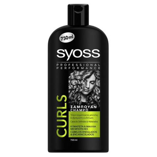 Syoss Curl and Waves Shampoo for Curly Hair 25.36 fl oz (750 ml)