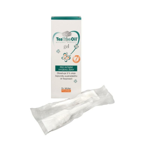 Tea Tree Oil Intimate Hygiene Gel for Women with Tea Tree Oil 7 Doses 0.25 fl oz (7.5 ml)