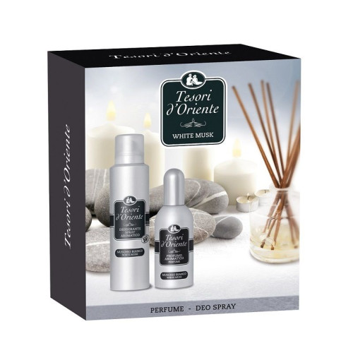 Tesori D'oriente White Musk Promo Set Deodorant Spray and Eau De Toilette