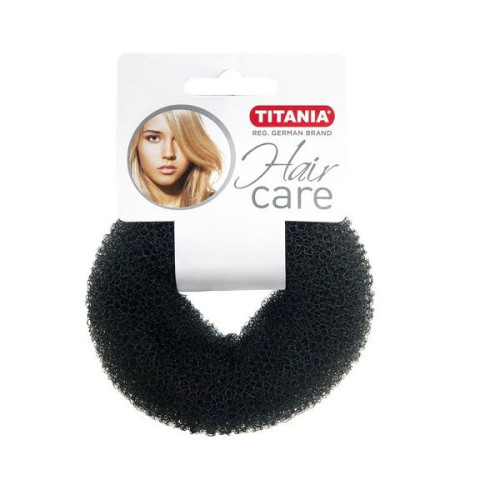 Titania Hair Care Bun Sponge Black 1 pc