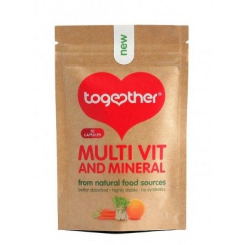 Together Multivitamins and Minerals 30 Capsules