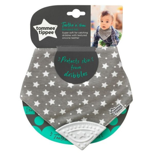 Tommee Tippee Bib with Teether for Children 3+ Months